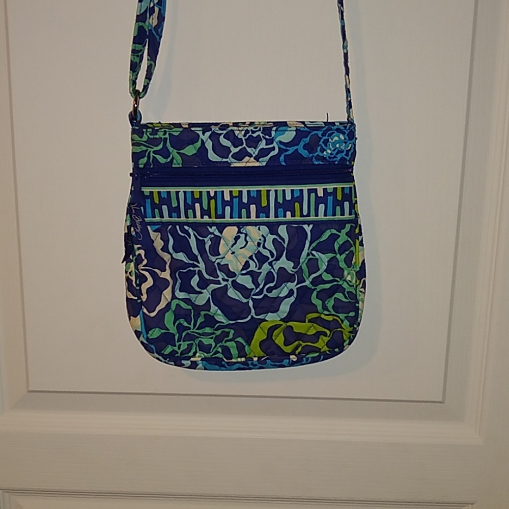 Vera Bradley Double Zip Hipster in Katalina Blues